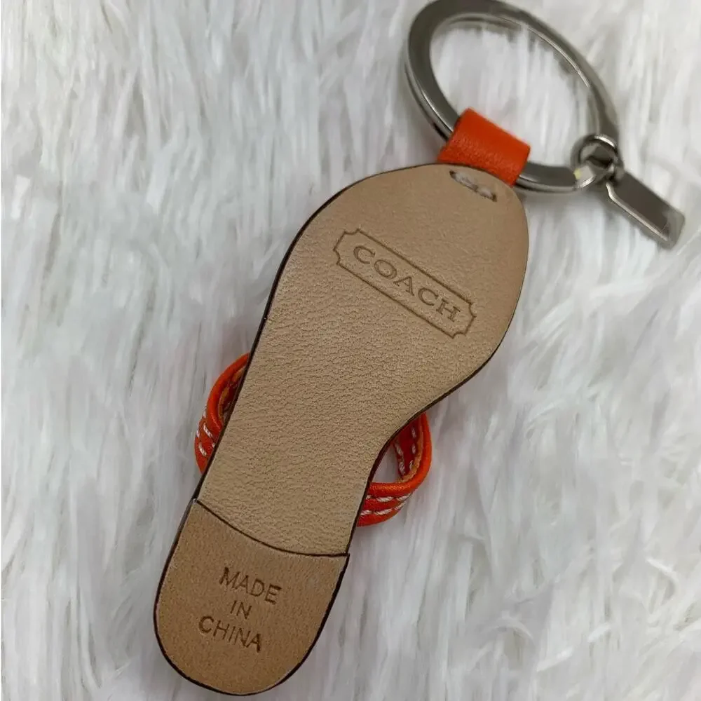 y2k COACH Vintage Sandal Bag Charm Key Chain